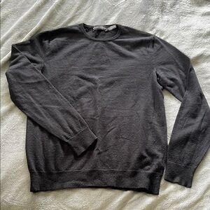 Ralph Lauren Black Crewneck Sweater Classic Style